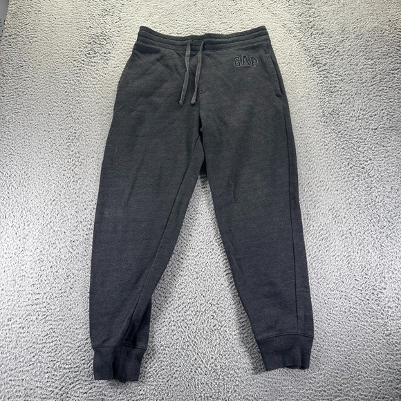 GAP Other - Gap Pant Mens M Gray Cotton Fleece Sweatpants Tapered Activewear Performance